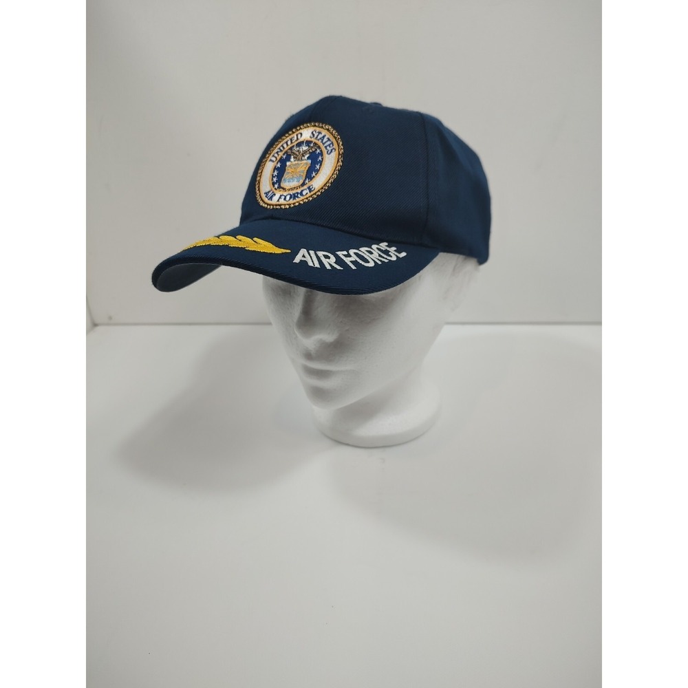 United States Air Force Black Baseball‎ Cap USA Hat - Picture 5 of 6